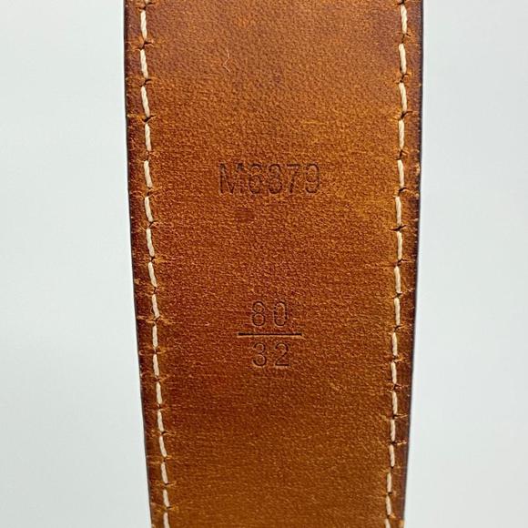 Louis Vuitton Belt Monogram Santur Brown Men's - Picture 9 of 9